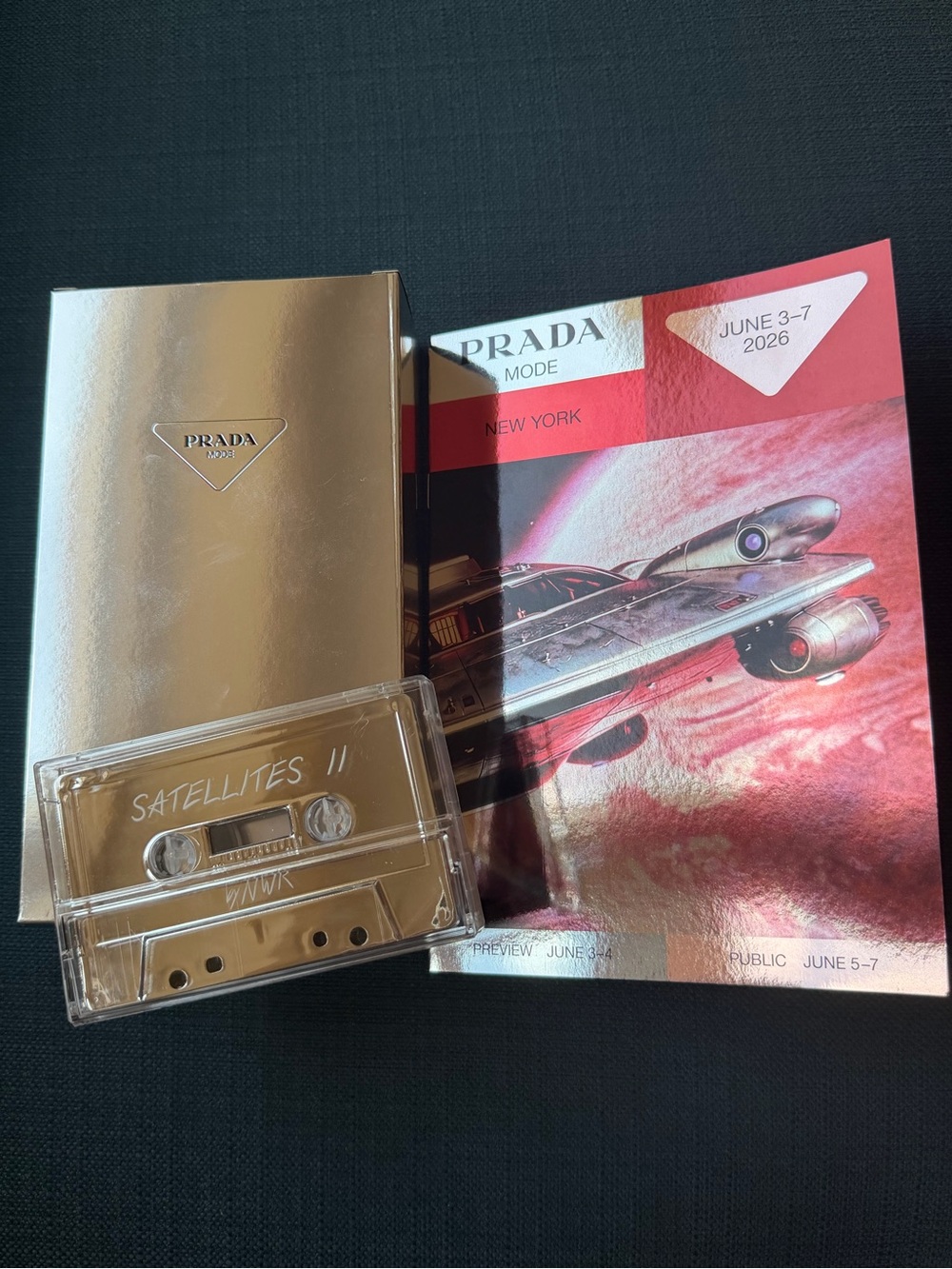 PRADA Mode 2026 Cassette (Sealed), Gift Box & Booklet, Collector Item - Picture 2 of 5